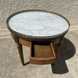 Table basse bouillotte style Louis XVI