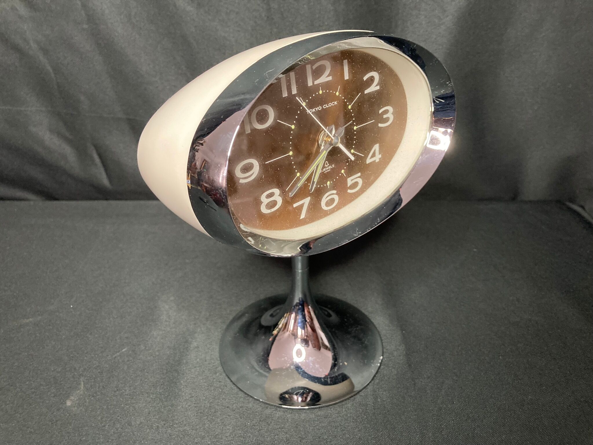 Vintage clock clock Tokyo Clock Space Age 1970s