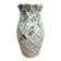 Large vintage Portuguese vase FG Trompe-l'œil vase with raised ivy decoration