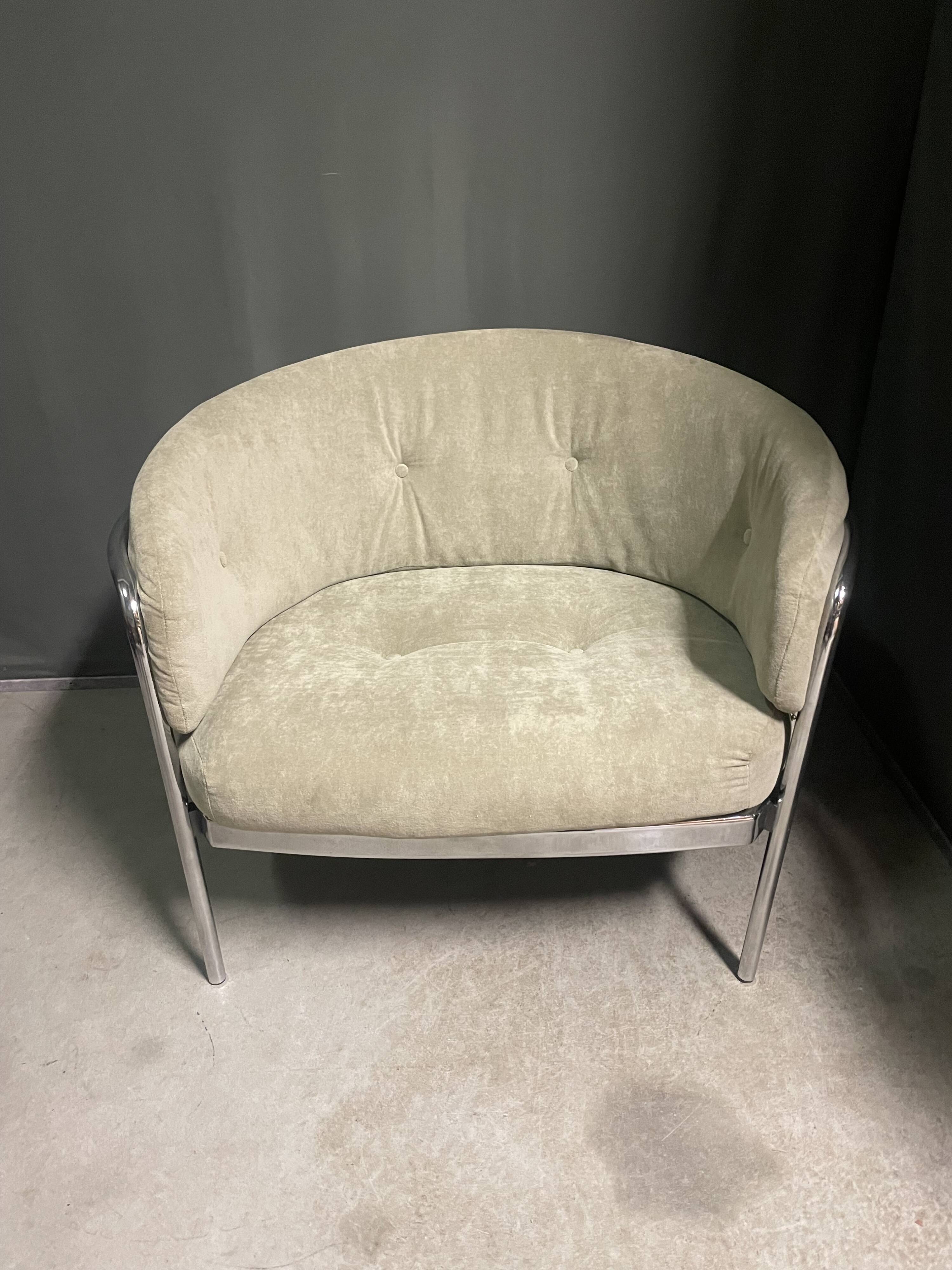 Pair of hans ell sz18 lounge chair for 't spectrum. netherlands, 1970's.