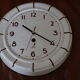 Jazz ceramic wall clock