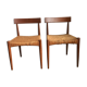 Set 2 Scandinavian chairs Mogens Kold