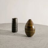 Swedish Mid Century Ceramic Cylinder Vase by Arthur Andersson, 1940s