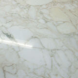 Table 137 cm Tulip Vintage by Eero Saarinen for Knoll Calacatta marble