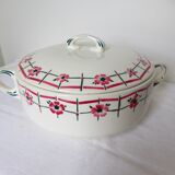 1 vintage soup tureen or vegetable dish from Céranord St Amand model Monique 2103166