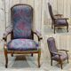 1930s Voltaire armchair in walnut