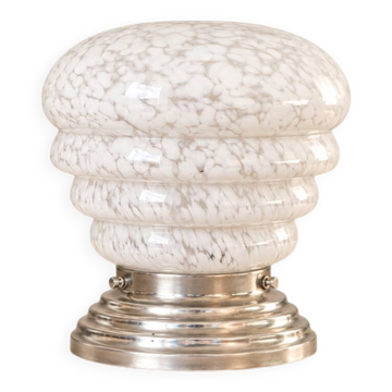 Marsia — Table lamp in Clichy glass | Retro-futuristic design