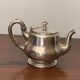 silver plated teapot