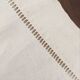 Mestizo cotton sheet monogrammed D D.
