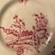 Compotier Terre de Fer XIXth opaque porcelain of Gien, model Chardons