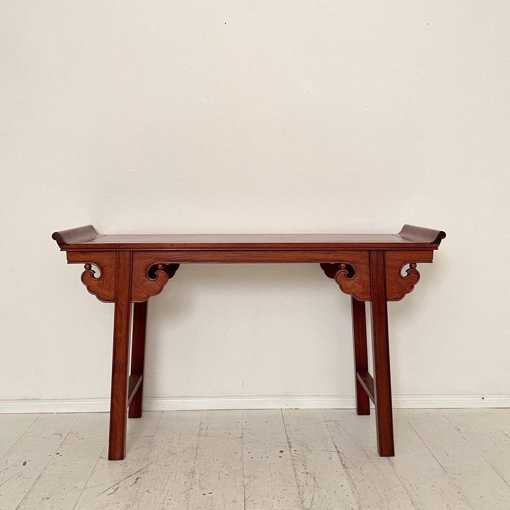 Chinese Console Table in Mahogany, 1940