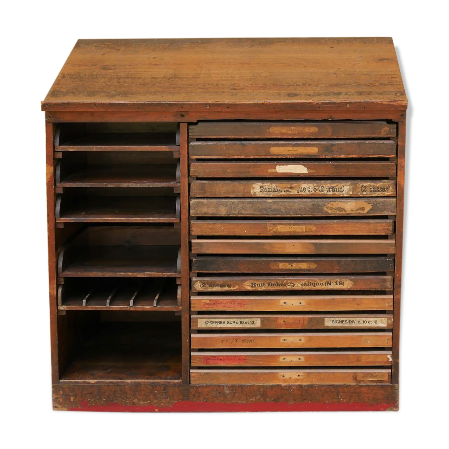 Vintage printing furniture - Craft furniture