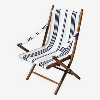 Deckchair of the 1940s, Napoleon 3 style