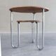 Bauhaus two-tier side table