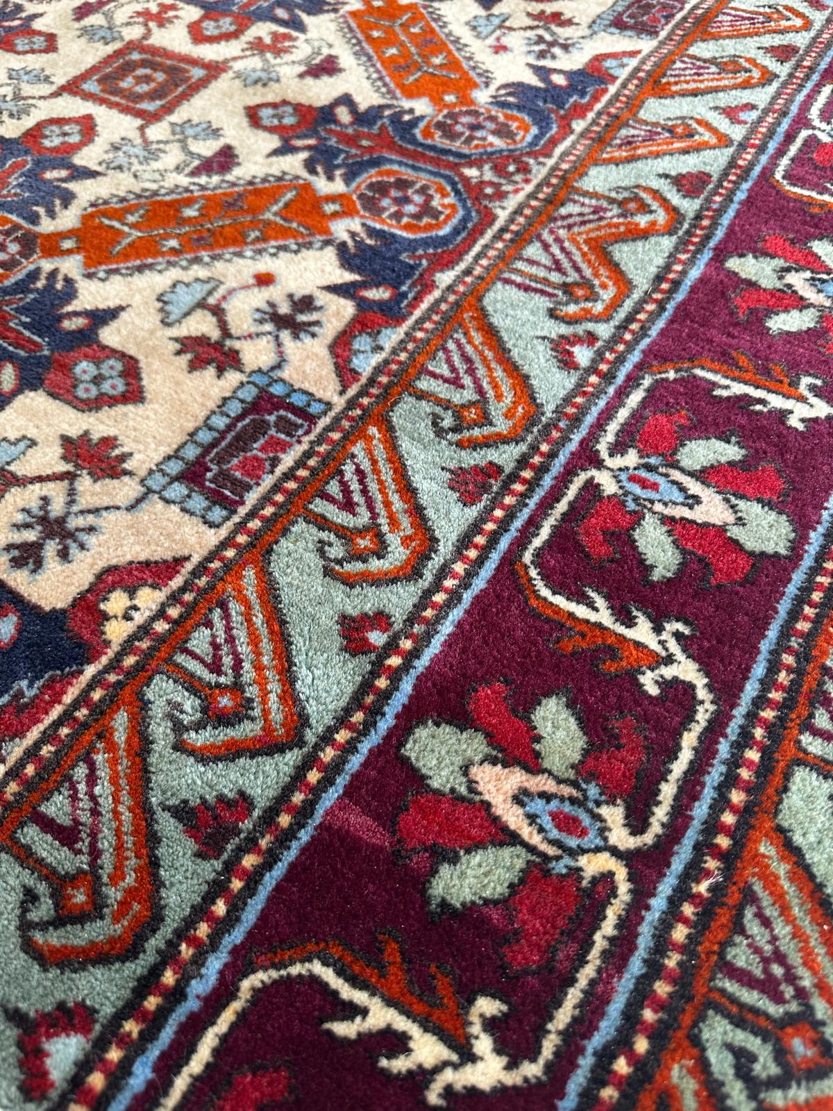 Handmade Turkish rug 125cm x 205cm