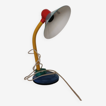 Lampe de bureau style menphis vintage aluminor