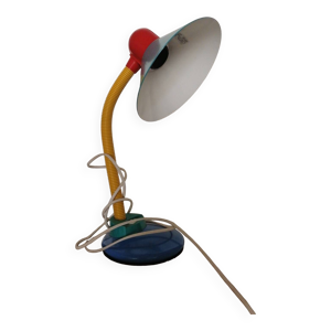 Lampe de bureau style menphis vintage aluminor