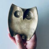 Bronze owl pocket tray