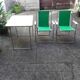 Table et chaises de camping vintages années  60