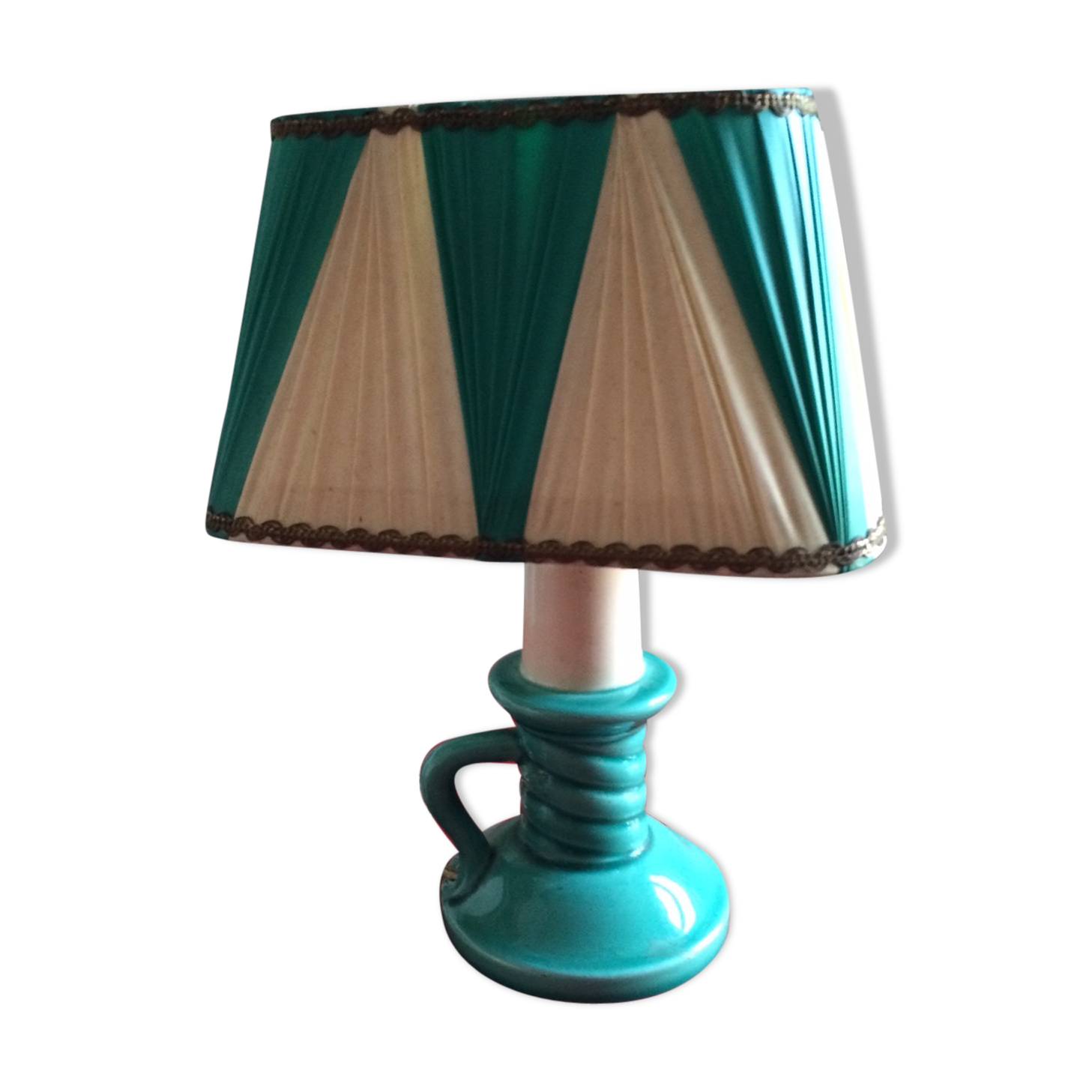 Lampe céramique 1950