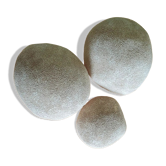 3 pebble lamps called Dora model of Cazenave