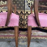 Paire de fauteuils bridges Art Déco