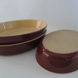 Raviers ovale marron caramel Emile Henry