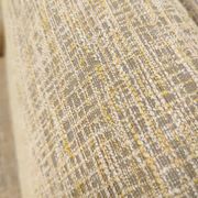 Pair of High-Quality Vintage Honey Yellow Fabric Armchairs, Italy