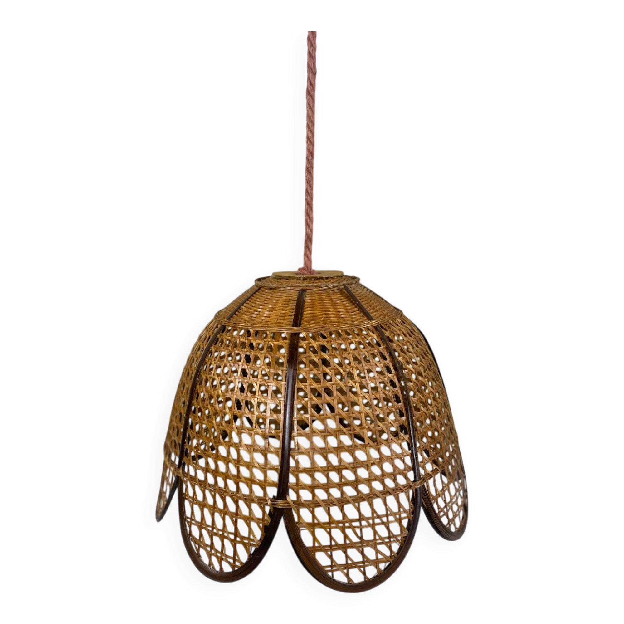 Suspension osier vintage