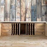 Commode anglaise, scriban rénové