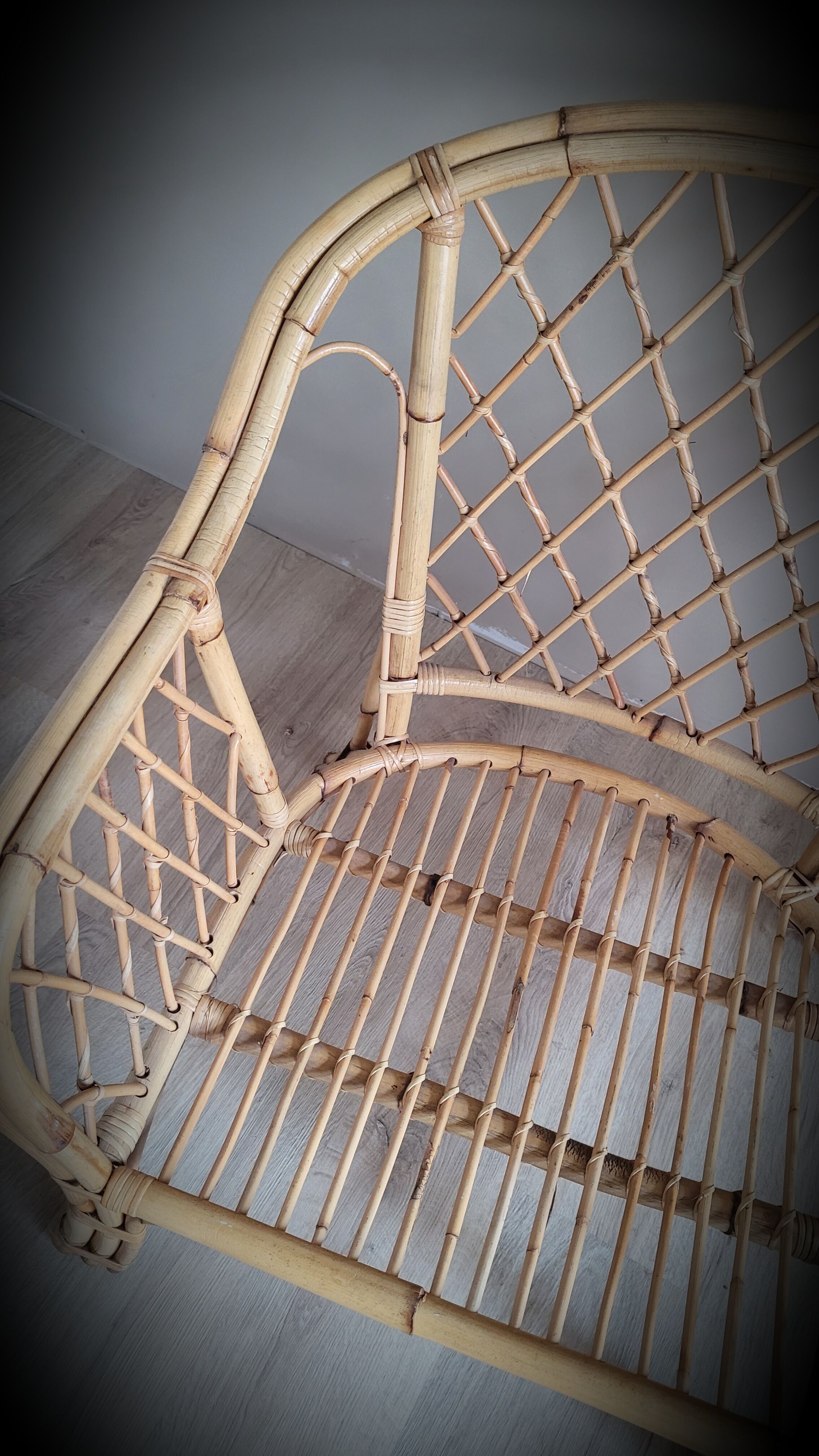 Fauteuil rotin adulte