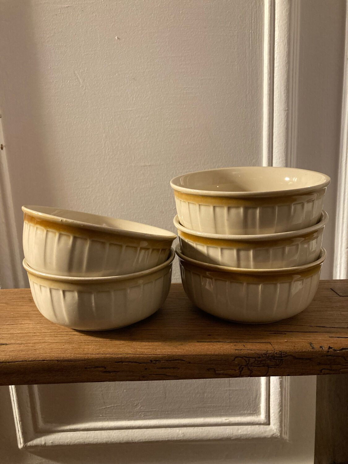 5 ceramic bowls