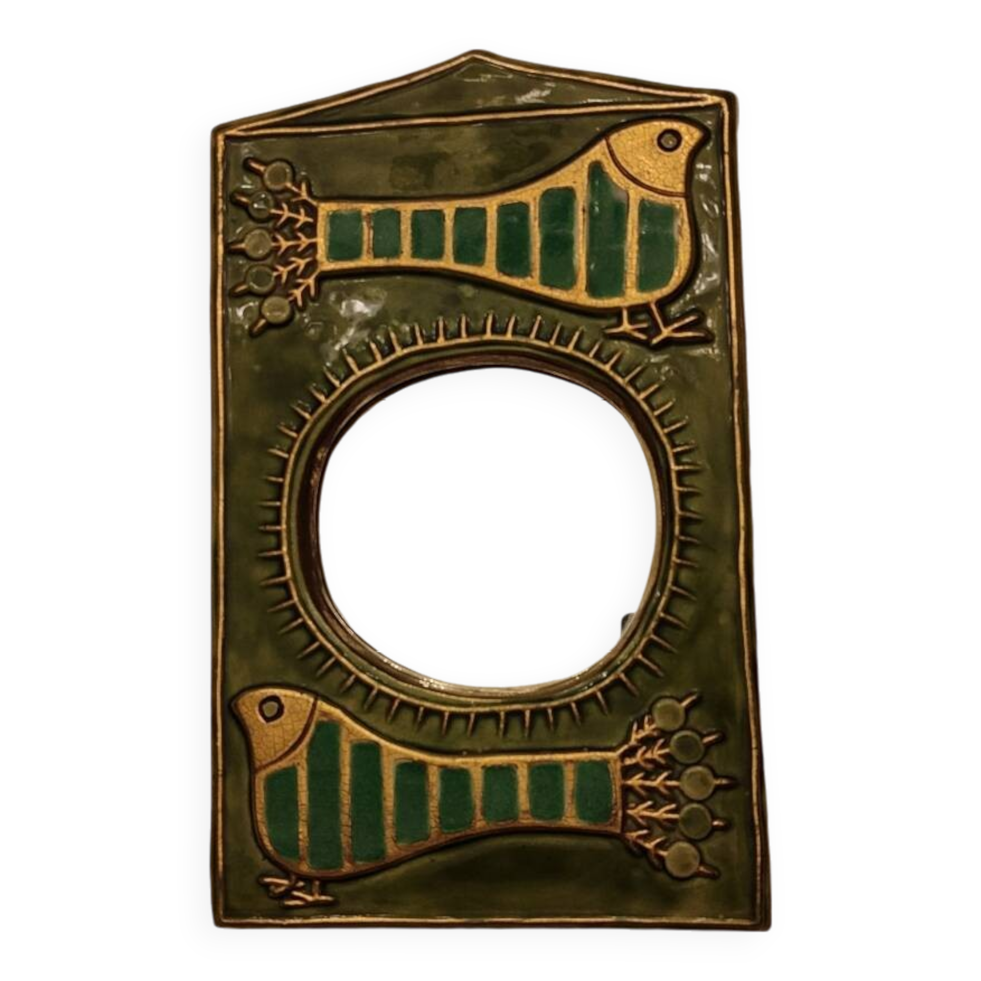 Ceramic Mirror by Mithé Espelt