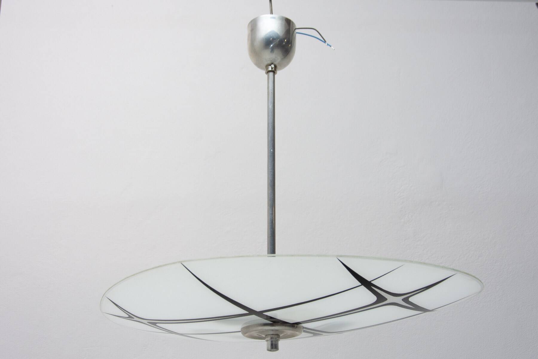 Mid century space age pendant, 1960´s, Czechoslovakia