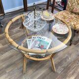 Rattan coffee table