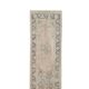 Vintage Turkish hallway rug 68x787 cm
