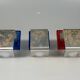 3 x 1960s 1970s Coat Hooks, Wall-Mounted Coat Rack, Metal/Plastic