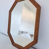 Vintage octagon mirror