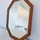 Vintage octagon mirror