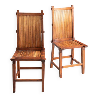 Javanese side chairs
