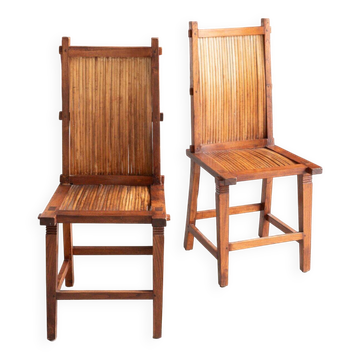 Javanese side chairs