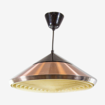 Copper Space Age Pendant Lamp with Philips 60s Acrylic Diffuser