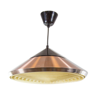 Copper Space Age Pendant Lamp with Philips 60s Acrylic Diffuser