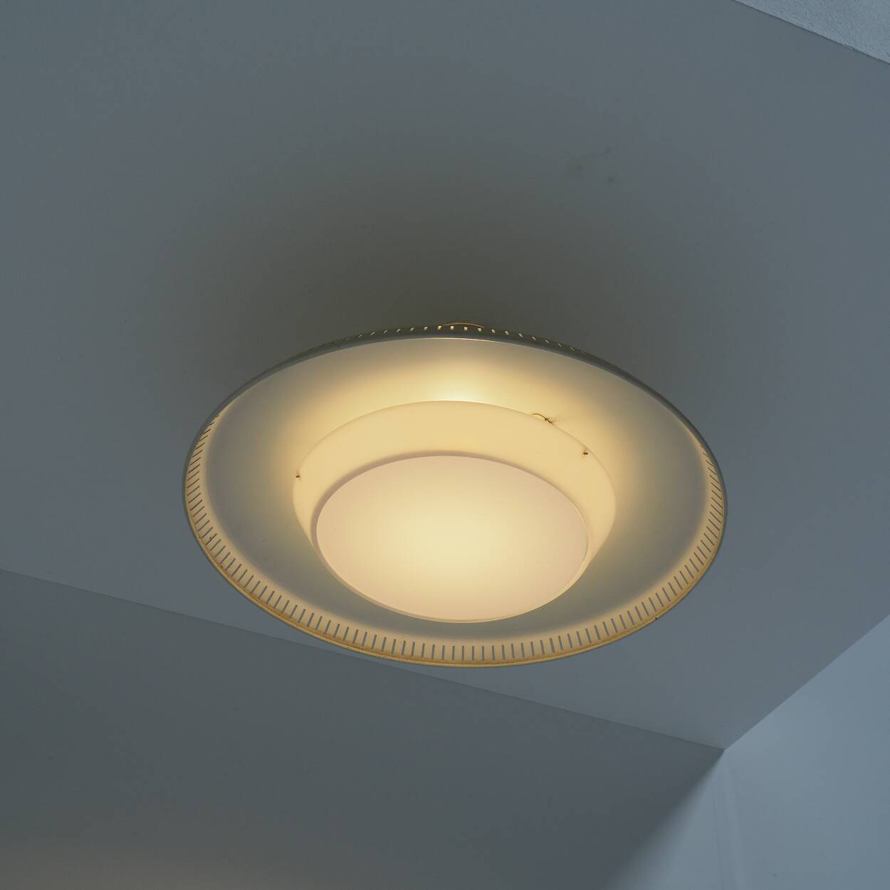 1950s NB-93 Flush Mount by Louis Kalff for Philips