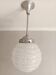 Clichy glass globe art deco pendant light