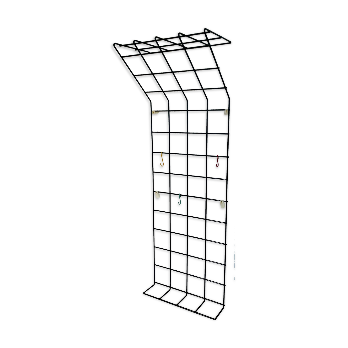 Wall rack by Karl Fichtel for Drahtwerke Erlau A.G.Aalen, Germany 50s