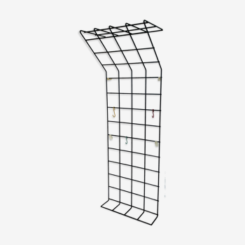 Wall rack by Karl Fichtel for Drahtwerke Erlau A.G.Aalen, Germany 50s