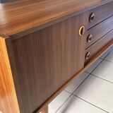 Vintage 1960s Scandinavian-style sideboard