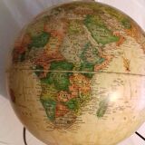 Lamp globe land map