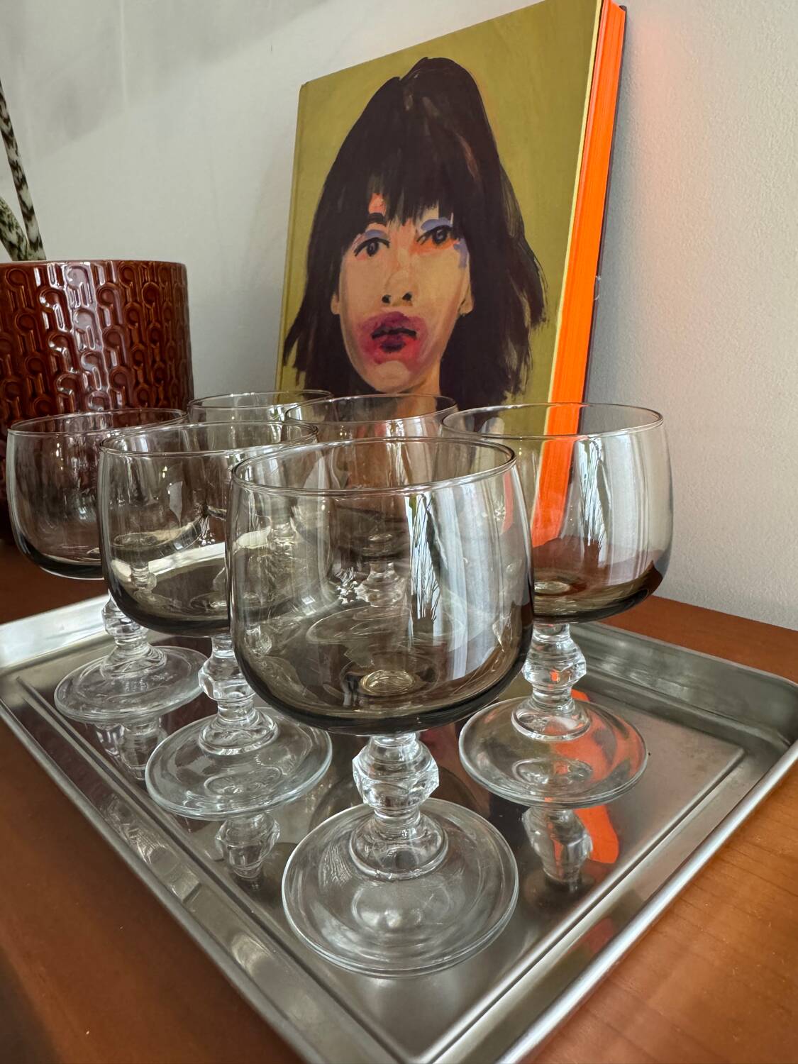 Set of 6 liqueur glasses - Luminarc Domaine model